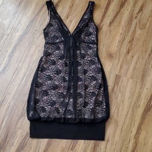 Black lace Joseph Ribkoff dress